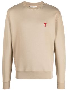 AMI Paris толстовка с монограммой Ami de Coeur