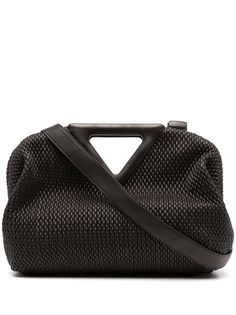 Bottega Veneta фактурная сумка на плечо Point