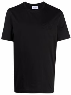 Salvatore Ferragamo футболка с логотипом Gancini
