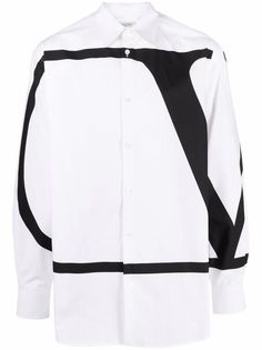 Valentino рубашка с логотипом VLogo Signature