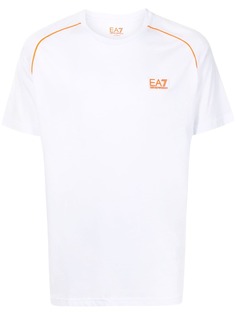 Ea7 Emporio Armani футболка с нашивкой-логотипом