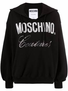 Moschino декорированное худи Couture