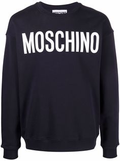 Moschino толстовка с логотипом