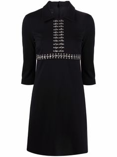 Pinko декорированное платье-рубашка длины мини