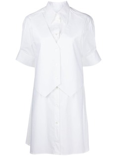 MM6 Maison Margiela платье-рубашка на пуговицах