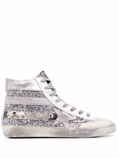 Golden Goose высокие кеды Francy