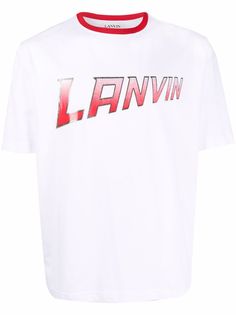 LANVIN футболка с логотипом