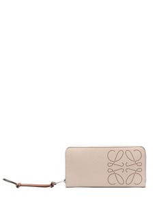 LOEWE кошелек с круговой молнией и декором Anagram