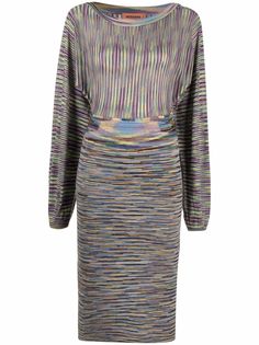 Missoni платье с длинными рукавами