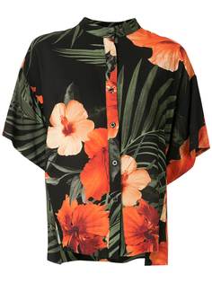 Osklen рубашка Hibisco Night