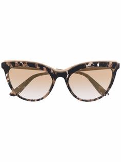 Dolce & Gabbana Eyewear фактурные солнцезащитные очки