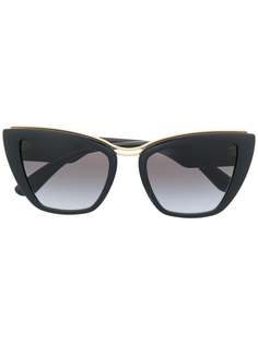 Dolce & Gabbana Eyewear солнцезащитные очки в оправе кошачий глаз