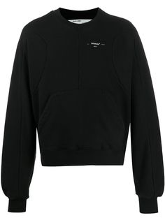 Off-White толстовка с логотипом