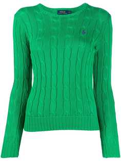 Polo Ralph Lauren джемпер фактурной вязки с логотипом