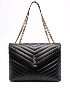 Saint Laurent большая сумка на плечо Loulou