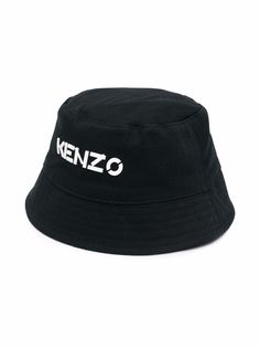 Kenzo Kids панама с вышитым логотипом