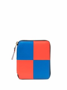 Comme Des Garçons Wallet клетчатый кошелек в стиле колор-блок