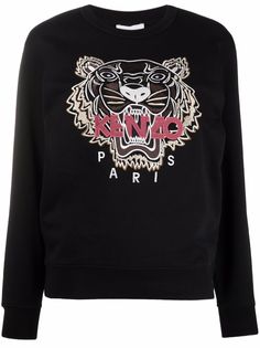 Kenzo толстовка с вышитым логотипом