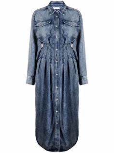 Isabel Marant Étoile джинсовое платье-рубашка Tomie