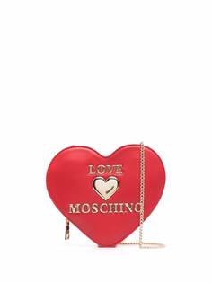 Love Moschino сумка через плечо в форме сердца с логотипом