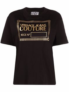 Versace Jeans Couture футболка с логотипом