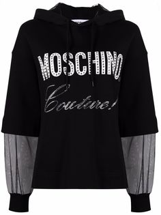 Moschino худи с логотипом