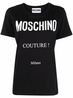 Moschino футболка с логотипом