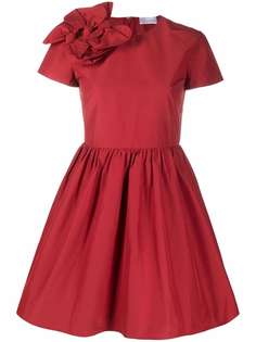 RED Valentino платье с короткими рукавами и бантами