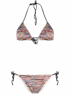 Missoni вязаный купальник бикини с завязками
