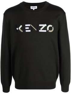 Kenzo джемпер с логотипом