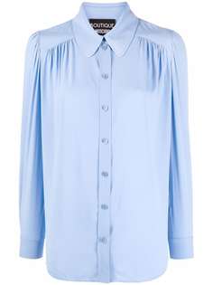 Boutique Moschino рубашка на пуговицах со сборками