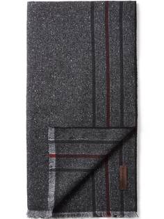 Ermenegildo Zegna полосатый шарф