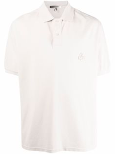 Isabel Marant рубашка поло с вышитым логотипом