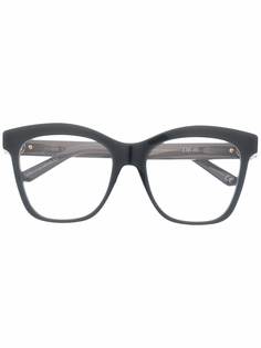 Dior Eyewear очки в квадратной оправе с логотипом