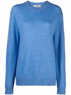 Jil Sander свитер с длинными рукавами