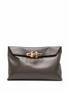 Alexander McQueen клатч с ручкой Four-Ring
