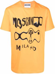 Moschino футболка с логотипом