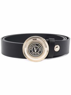 Versace Jeans Couture ремень с пряжкой-логотипом