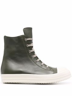 Rick Owens высокие кеды на шнуровке