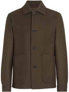 Ermenegildo Zegna куртка-рубашка с карманами