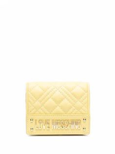 Love Moschino стеганый кошелек из искусственной кожи