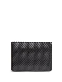 Ermenegildo Zegna плетеный мини-кошелек