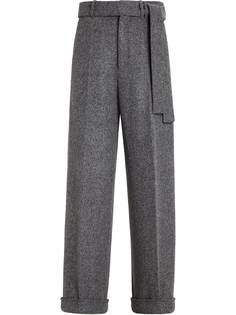 Ermenegildo Zegna широкие брюки