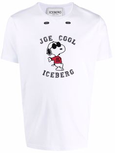 Iceberg футболка с принтом Snoopy