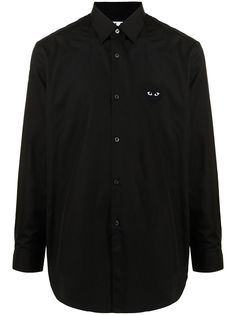 Comme Des Garçons Play рубашка с нашивкой