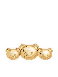 Moschino брошь Teddy Bear