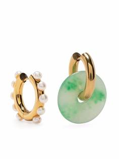 Timeless Pearly непарные серьги