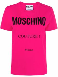Moschino футболка с логотипом