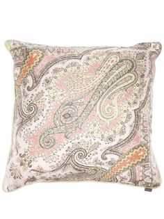 ETRO HOME подушка с принтом пейсли