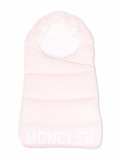 Moncler Enfant дутое одеяло с логотипом